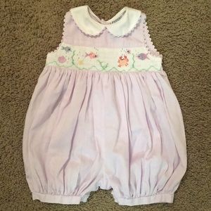 Friedknit Creations Smock Romper
